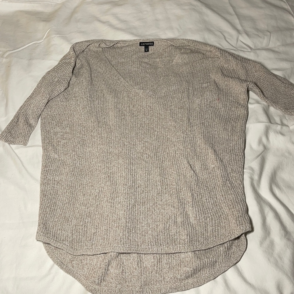 Express beige sweater ( small )